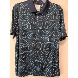 Goodfellow‎ & Co Mens Polo Shirt Blue Size Large
